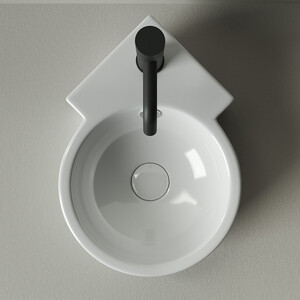 Раковина угловая Ceramicanova Element 31х43 белая (CN5019)