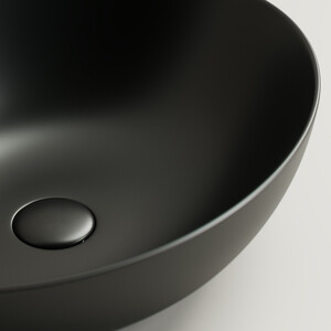 Раковина-чаша Ceramicanova Element 52х40 черная, матовая (CN6017MB)