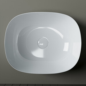 Раковина-чаша Ceramicanova Element 46х35 белая (CN6018)