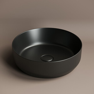 Раковина-чаша Ceramicanova Element 39х39 черная, матовая (CN6022MB)