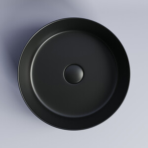 Раковина-чаша Ceramicanova Element 36х36 черная, матовая (CN6032MB)