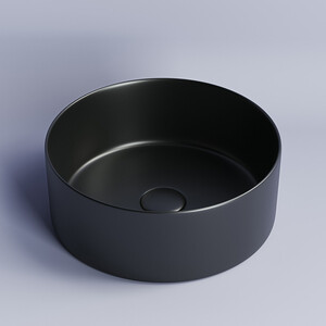 Раковина-чаша Ceramicanova Element 36х36 черная, матовая (CN6032MB)