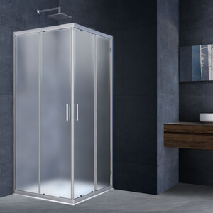 Душевой уголок Vincea Rapid VSS-3R 100-90х100-90 матовый, хром (VSS-3R90/10MT)