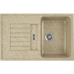 Кухонная мойка GreenStone GRS-24-302 песочная