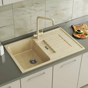 Кухонная мойка GreenStone GRS-24-302 песочная