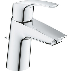 Смеситель для раковины Grohe Eurosmart с донным клапаном, хром (23965003)