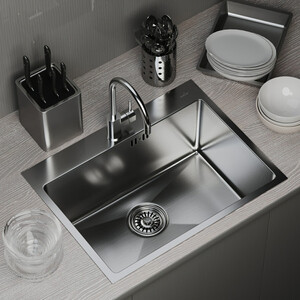 Кухонная мойка Mixline Pro 60х45 сатин (4630099745726)