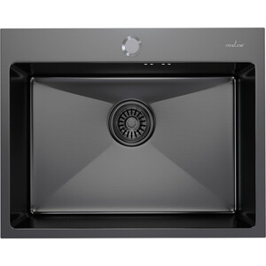 Кухонная мойка Mixline Pro 60х45 черный графит (4630099745733)