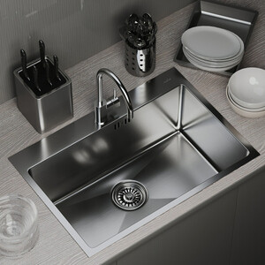 Кухонная мойка Mixline Pro 65х45 сатин (4630099745740)