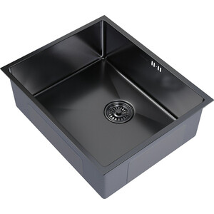 Кухонная мойка Mixline Pro 53х43 черный графит (4630099745696)