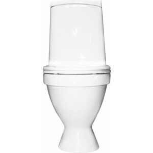 Унитаз-компакт Sanita Лада Эконом c сиденьем (WC.CC/Lada/1-P/WHT.G/S1)