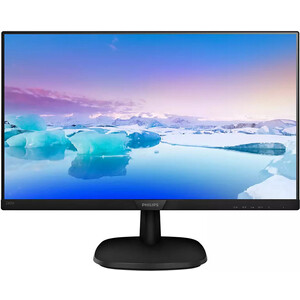 Монитор Philips 23,8" 243V7QDSB 1920x1080 IPS LED 16:9 4ms VGA DVI-D HDMI 10M:1 178/178 250cd Black (243V7QDSB/00/01) (243V7QDSB/01)