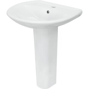 Раковина Sanita Аттика 55x47 (WB.PD/Attica/55-C/WHT.G/S1)