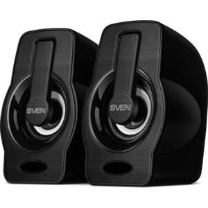Колонки Sven АС 255, черный (6 Вт, питание USB, подсветка) (SV-020149)