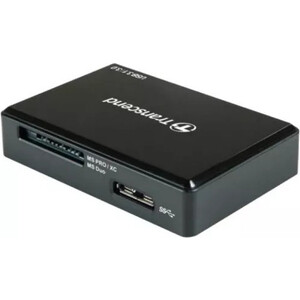 Карт ридер Transcend Black, All-in-One cardreader , USB 3.1 Gen 1 (TS-RDC8K2)