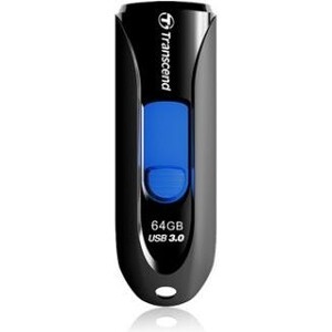 Флеш-накопитель Transcend 64GB JetFlash 790 (Black/blue) (TS64GJF790K)