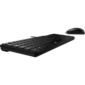 Комплект проводной Genius SlimStar C126 клавиатура+мышь, USB. Цвет: черный (31330007402)