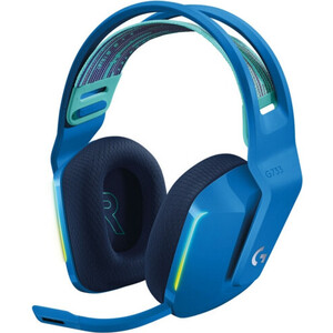 Гарнитура Logitech G733 LIGHTSPEED Wireless RGB Gaming Headset - BLUE - 2.4GHZ - EMEA (981-000943)