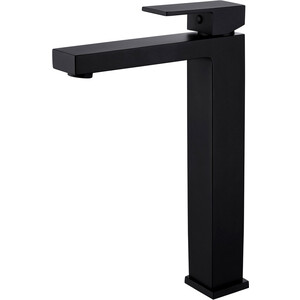 Смеситель для раковины Abber Daheim высокий, черный матовый (AF8211B)