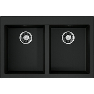 Кухонная мойка Omoikiri Bosen 80-2-BL черный (4993836)