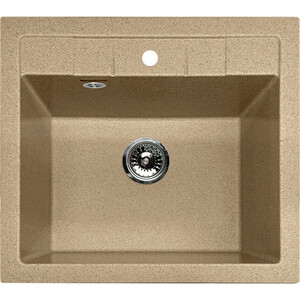 Кухонная мойка GranFest Quadro GF-Q-561 песочный