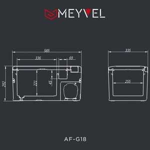 Автохолодильник Meyvel AF-G18