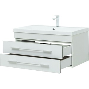 Тумба под раковину Aquanet Верона 90 белый матовый (272424)