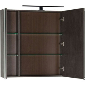 Зеркальный шкаф Aquanet Эвора 100 с подсветкой, дуб антик (182998, 179947)