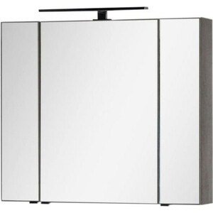 Зеркальный шкаф Aquanet Эвора 100 с подсветкой, дуб антик (182998, 179947)