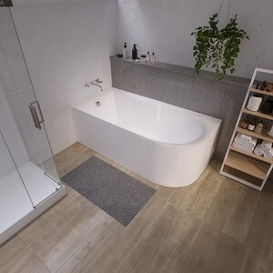 Акриловая ванна Grossman 150х75 левая (GR-2201L)