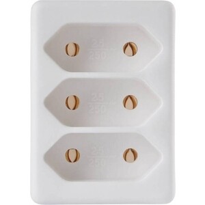 Сетевой разветвитель Buro BU-PS3F-W (3 розетки) белый (пакет ПЭ)