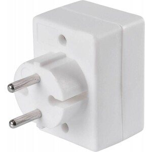 Сетевой разветвитель Buro BU-PS3F-W (3 розетки) белый (пакет ПЭ)