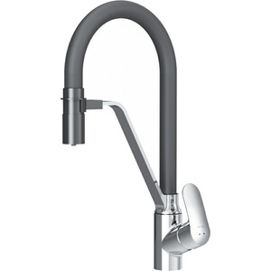 Смеситель для кухни Am.Pm Like гибкий излив, с подключением фильтра, хром (F8007802)