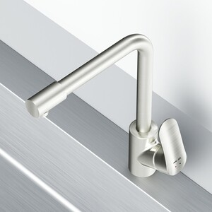 Смеситель для кухни Am.Pm Like с подключением фильтра, сатин (F8005711)