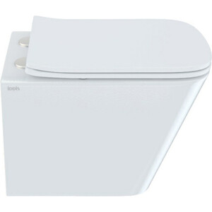 Унитаз подвесной безободковый IDDIS Bild с сиденьем микролифт (BILRDSEi25)