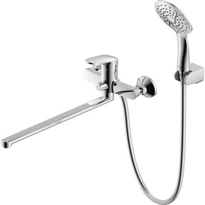 Смеситель для ванны Rossinka универсальный, хром (RS45-32)