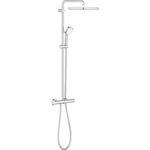Душевая система Grohe Tempesta Cosmopolitan System 250 Cube с термостатом, хром (26689000)