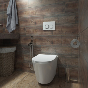 Кнопка смыва IDDIS Uniglass белая (UNG01WCi77)