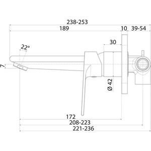 Смеситель для раковины IDDIS Edifice (EDISB00i65)