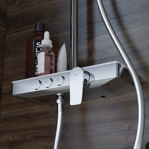 Душевая система IDDIS Shelfy со смесителем, хром (SHESB3Bi06)