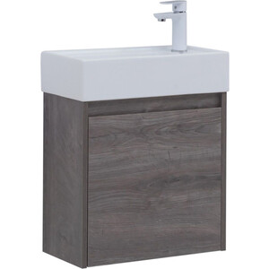 Тумба под раковину Aquanet Nova Lite 50 одна дверка, дуб рошелье (298854)