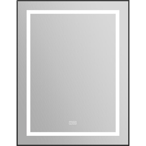 Зеркало BelBagno Spc-Kraft 70х90 с подсветкой, сенсор, подогрев (SPC-KRAFT-685-885-TCH-WARM-NERO)
