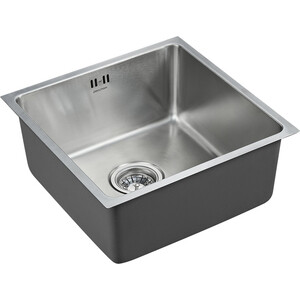 Кухонная мойка Paulmark Lassan брашированная сталь (PM304444-BS)