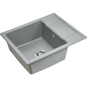 Кухонная мойка Paulmark Optimum серый металлик (PM216050-GRM)