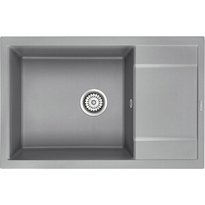 Кухонная мойка Paulmark Verlass серый металлик (PM317850-GRM)