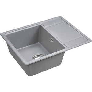 Кухонная мойка Paulmark Weimar серый металлик (PM216550-GRM)