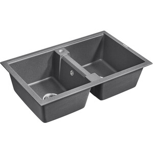 Кухонная мойка Paulmark Zwilling графит (PM238150-DG)
