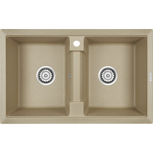 Кухонная мойка Paulmark Zwilling 81х50 кварц (PM238150-QU)