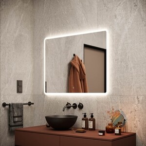 Зеркало Sancos Arcadia 90х70 с подсветкой, сенсор (AR900)