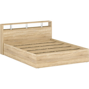 Кровать СВК Камелия 160х200 дуб сонома (1024038)